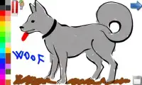 Coloring Book: Dogs! FREE Screen Shot 3