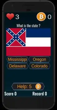 USA States Flags: Quiz. All Flags of all states Screen Shot 1