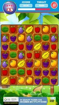 Match Fresh Fruits Screen Shot 3