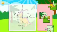 Kid's Dinosaur jigsaw puzzle Screen Shot 2