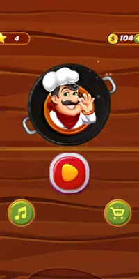Word Puzzle : Top Chef Screen Shot 1