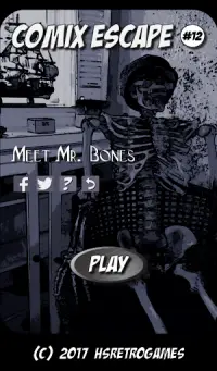 Comix Escape: Meet Mr. Bones Screen Shot 0