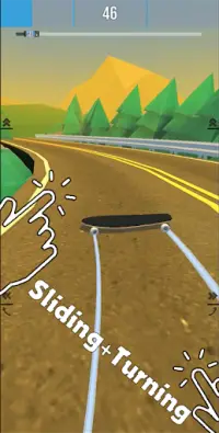 Longboard Slide Screen Shot 1