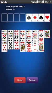 Einfache Freecell Spiel Screen Shot 2