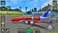 moderno avión aterrizaje aventuras 3D Screen Shot 0