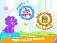 Bini Dino Puzzles for Kids! Screen Shot 16