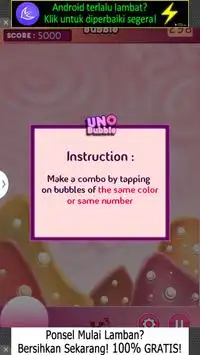 Uno Bubble Screen Shot 0