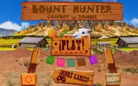 BOUNT HUNTER : COWBOY VS ZOMBIE Wild West Sheriff Screen Shot 0