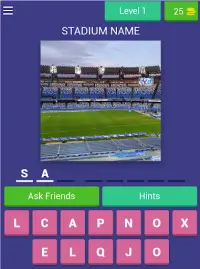 Guess the stadium - Football quiz Screen Shot 4