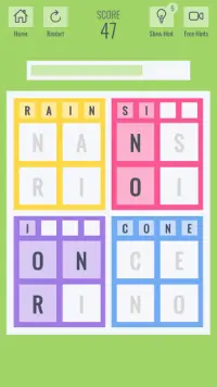 Brainy four - Four letter words Screen Shot 6