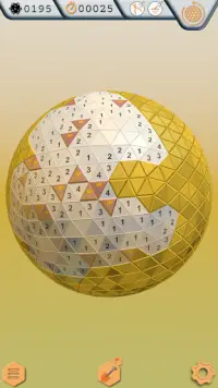 Globesweeper - Minesweeper on a sphere Screen Shot 3