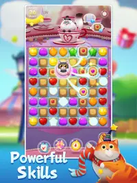 Candy Cat: Match 3 candy games Screen Shot 9