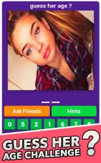Guess Her Age Challenge ? : Quiz Screen Shot 2