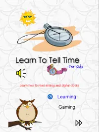học cách xem giờ cho trẻ em Screen Shot 0