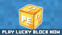 Lucky Block Mod PE - Minecraft Screen Shot 0