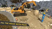 Budowa drogi podjazdowej: Road Building Sim Screen Shot 6