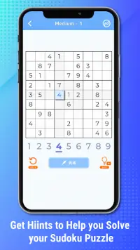 Sudoku - Sudoku Puzzle Game Screen Shot 3