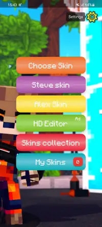 Skin Editor 3D for Minecraft Screen Shot 6