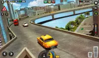 HQ Taxi Driving 3D Screen Shot 7