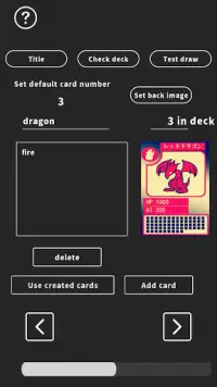 Card Game Deck Manager / Deck  Screen Shot 4