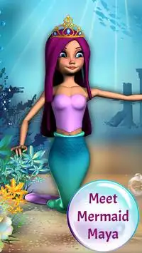 công chúa maya - người cá nói chuyện Screen Shot 1