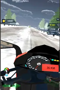 Moto racing Rally 3d Bike game Screen Shot 5