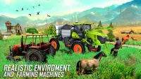 Farming sim 23 Real Tractor 3D Screen Shot 5