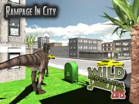 Wild Динозавр Simulator 2015 Screen Shot 13