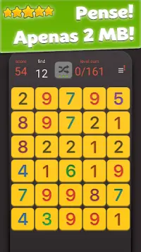 SumX - matemática jogo Screen Shot 2