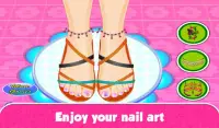 Nail Art Decoration - Feet Pedicure Screen Shot 4