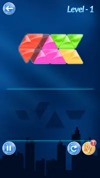 Triangle - Block puzzle legend Screen Shot 4
