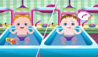 Hungry Baby Caring - Bath and Dres up Screen Shot 0