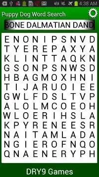Puppy Dog Word Search Screen Shot 0