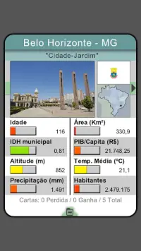 Top Cards - Cidades do Brasil Screen Shot 13