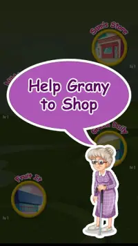 Granny's Shopping Cart Screen Shot 1