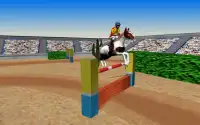 Super Horse Racing Stunt 3D : Derby Racing Sim Screen Shot 1