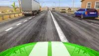 шоссе автомобиль трафик 3D раса Screen Shot 3