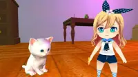 Lovely Kitty Cat Virtuelles Haustier Screen Shot 3