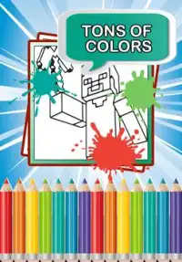 Coloring book for Roblok Screen Shot 1