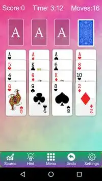 Free Card Game Frecell Screen Shot 5