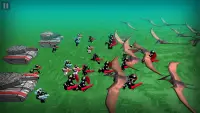 Battle Simulator: Stickman v.s. Dinosaur Screen Shot 4