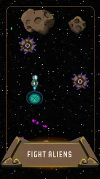 Meteoroids Old School Space Shooting Arcade Games Screen Shot 1