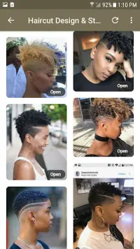 Black Girls Haircut Styles. Screen Shot 5