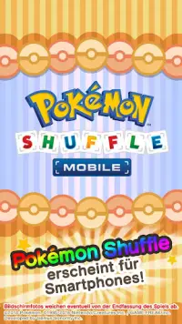 Pokémon Shuffle Mobile Screen Shot 0