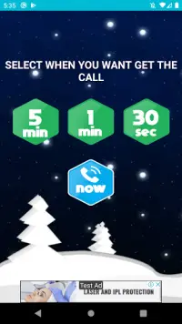 Prank call Snowman Video and Chat Screen Shot 4