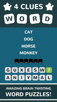 4 Clues 1 Word Screen Shot 0