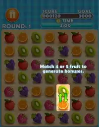 Funny Fruit Crush Screen Shot 1