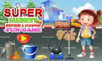 Supermarket - Clean up Game for Kids Screen Shot 0