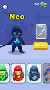 Unidade de credo - Jogo Assasin Ninja Screen Shot 3