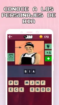 Bia Quiz - Personajes y canciones - Bia Juego Screen Shot 1